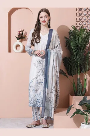 Stylee Lifestyle Printed Pure Cotton Unstitched Dress Material