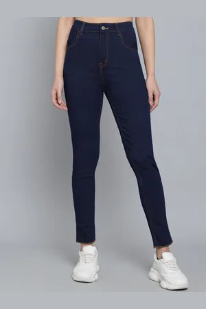 KOTTY Women Blue Jean Skinny Fit High-Rise Cropped Jeans