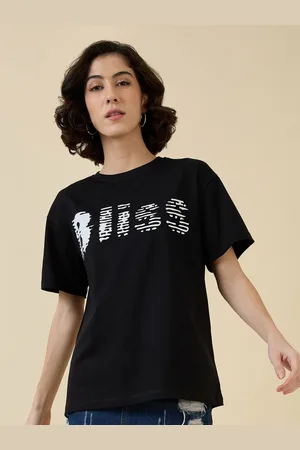 Mast & Harbour Women Printed T-shirt