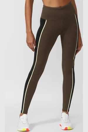 Reebok Women ColourblockedAnkle-Length Lux Hr Gym Tights