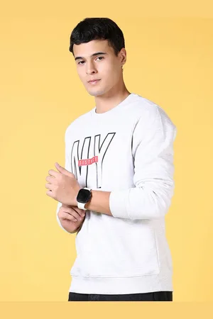 V-Mart Men Printed Sweatshirt