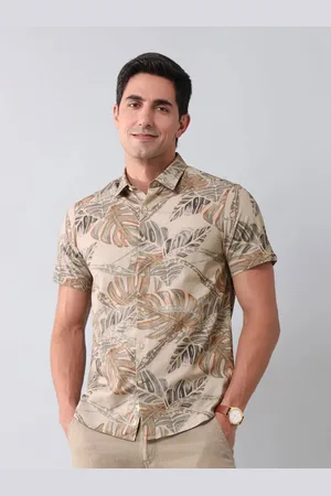 Moda Rapido Men Comfort Opaque Printed Casual Shirt