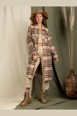 HERE&NOW Women Original Tartan Checks Opaque Checked Casual Shirt
