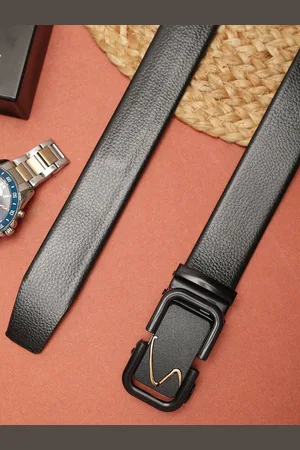 ZEVORA Men Leather Belt