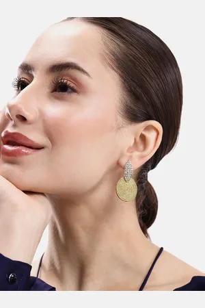 DressBerry Circular Drop Earrings