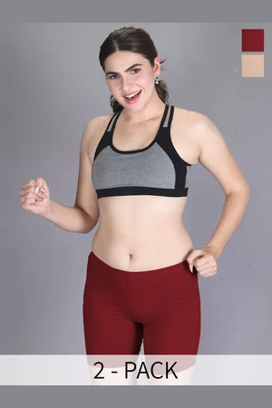 Lyra Women Pack Of 2 Stretchable Skinny Fit Cycling Sports Shorts