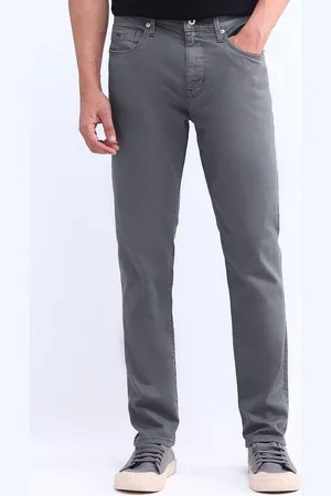 Flying Machine Men Cotton Slim Fit Mid-Rise Stretchable Jeans