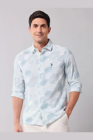 Ralph Lauren Men Classic Fit Spread Collar Floral Printed Casual Shirt