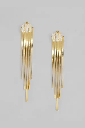 DressBerry Contemporary Drop Earrings