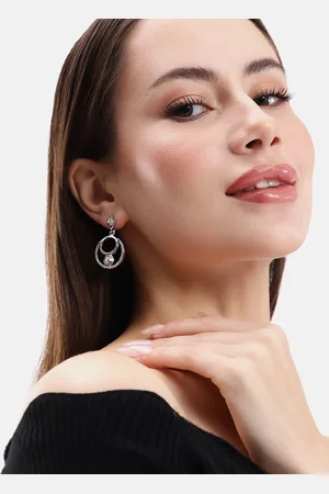 DressBerry Circular Drop Earrings
