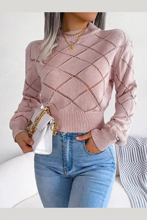 HERE&NOW Women Crop Pullover