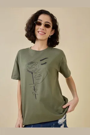 Mast & Harbour Women Printed T-shirt