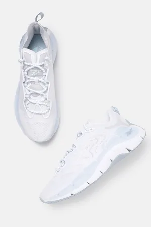 Reebok Women White Woven Design Zig Kinetica II Running Shoes