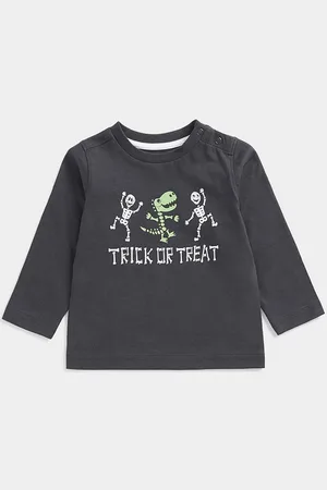 Mothercare Boys Graphic Printed Round Neck Pure Cotton T-shirt