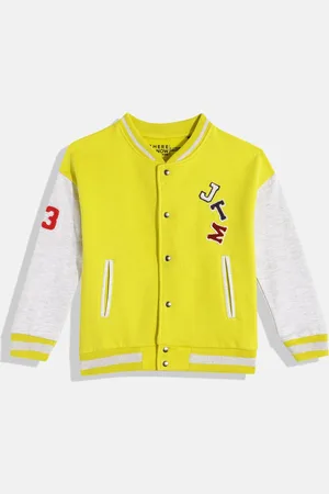 HERE&NOW Boys Solid Pure Cotton Sweatshirt