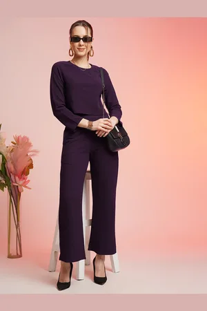 Moda Rapido Dyed Top With Trousers Co-Ord