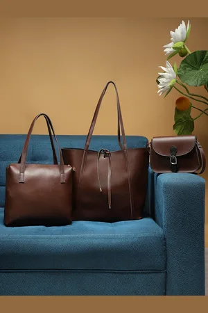 Legal Bribe Set Of 3 Structured Shoulder Bags