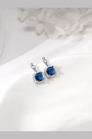 GIVA Square Drop Earrings