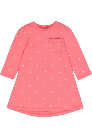 Mothercare Infant Girls Coral Printed A-Line Dress