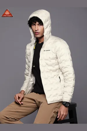 Columbia Men Delta Ridge Down Hooded Full Sleeve Trekking-Hiking Jacket