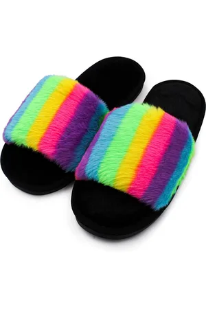 JENNA Women Striped Room Slippers