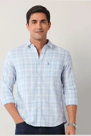 Ralph Lauren Men Classic Opaque Checked Casual Shirt