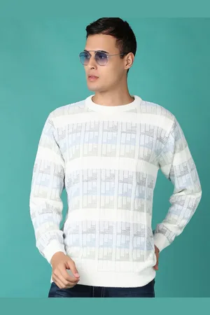 V-Mart Men Cotton Round Neck Long Sleeves Pullover