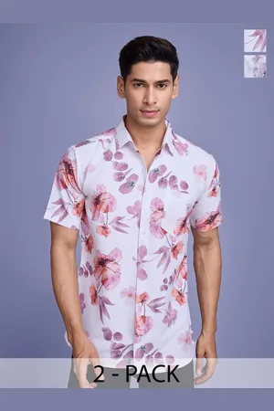 Moda Rapido Men Standard Floral Opaque Printed Casual Shirt