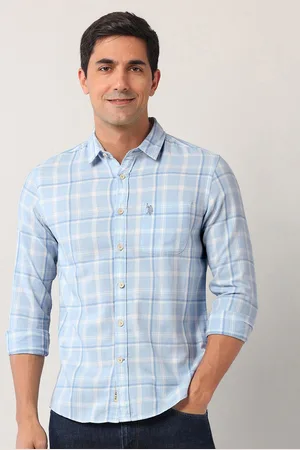 Ralph Lauren Men Classic Opaque Checked Casual Shirt