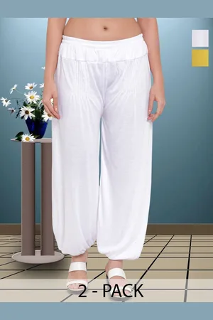 GRACIT Women Pack Of 2 Solid Harem Pants