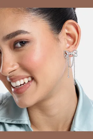 DressBerry Bow Design Drop Earrings