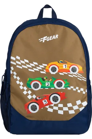 F Gear Kids Graphic Printed Ergonomic Backpack