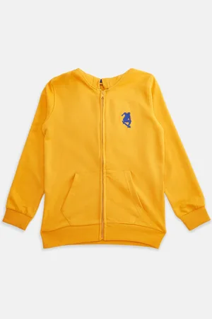 Pantaloons Boys Yellow Sweatshirt