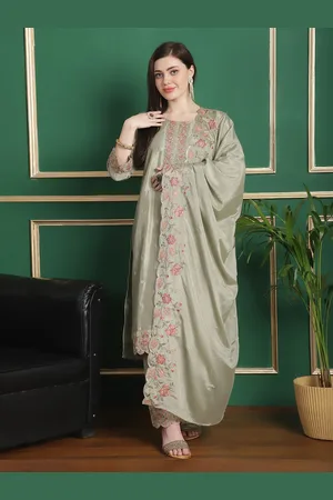 Stylee Lifestyle Embroidered Unstitched Dress Material