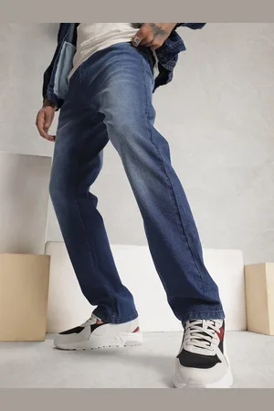 WROGN Men Anti Fit Heavy Fade Stretchable Jeans