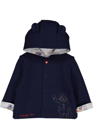 Mothercare Boys Self Design Embroidered Hooded Cotton Tailored Jacket