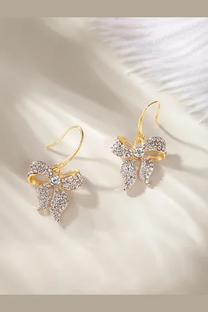 DressBerry Bow Design Drop Earrings