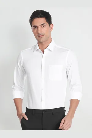 Arrow Men Pure Cotton Slim Fit Opaque Formal Shirt