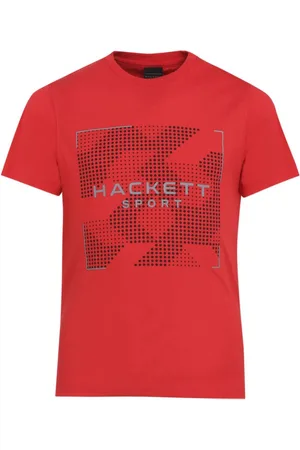 Hackett Boys Graphic Printed Round Neck Cotton T-shirt