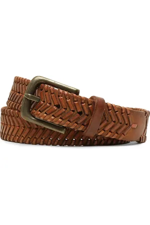 ART N VINTAGE Men Tang Closure Leather Belt
