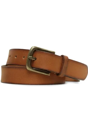 ART N VINTAGE Men Tang Closure Leather Belt