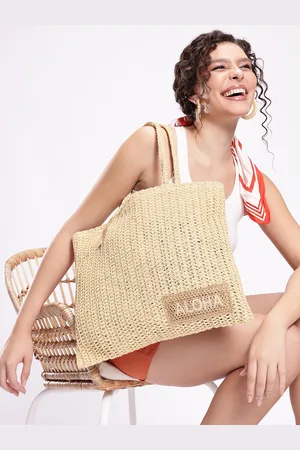 Mast & Harbour Self-Design Oversized Tote Bag