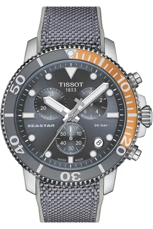 Tissot MenSynthetic Textured T-Sport Quartz Watch T1204171708101