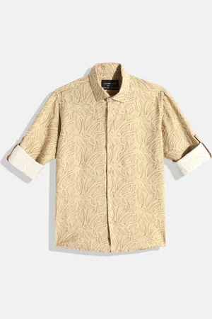 CHARCHIT Boys Comfort Floral Printed Casual Shirt