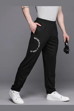 HRX Men Printed Detail Track Pants