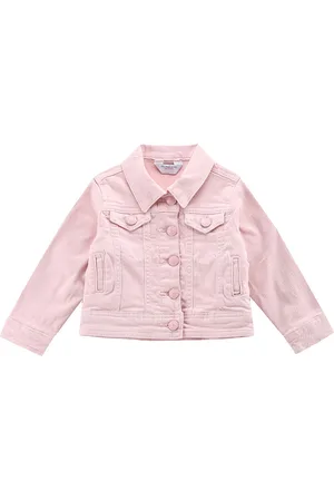 Ralph Lauren Girls Spread Collar Denim Jacket