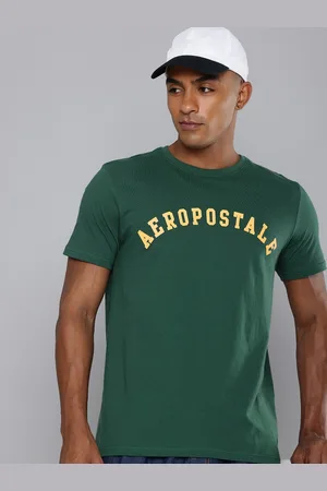 Aeropostale Brand Logo Rubber Print Detail Pure Cotton T-shirt
