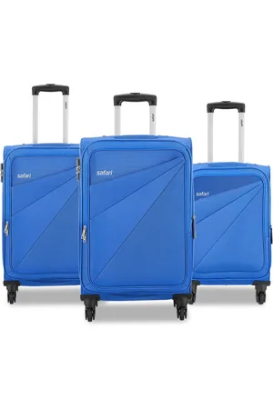 Safari Mimik Set of 3 Polyester Soft Trolley Bag