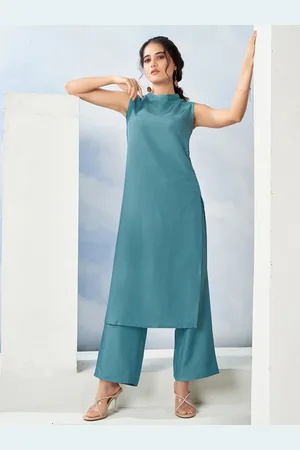 Moda Rapido Round Neck Top With Trousers Co-Ords Set