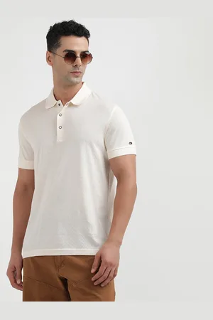 Tommy Hilfiger Men Polo Collar Slim Fit Pure Cotton T-shirt